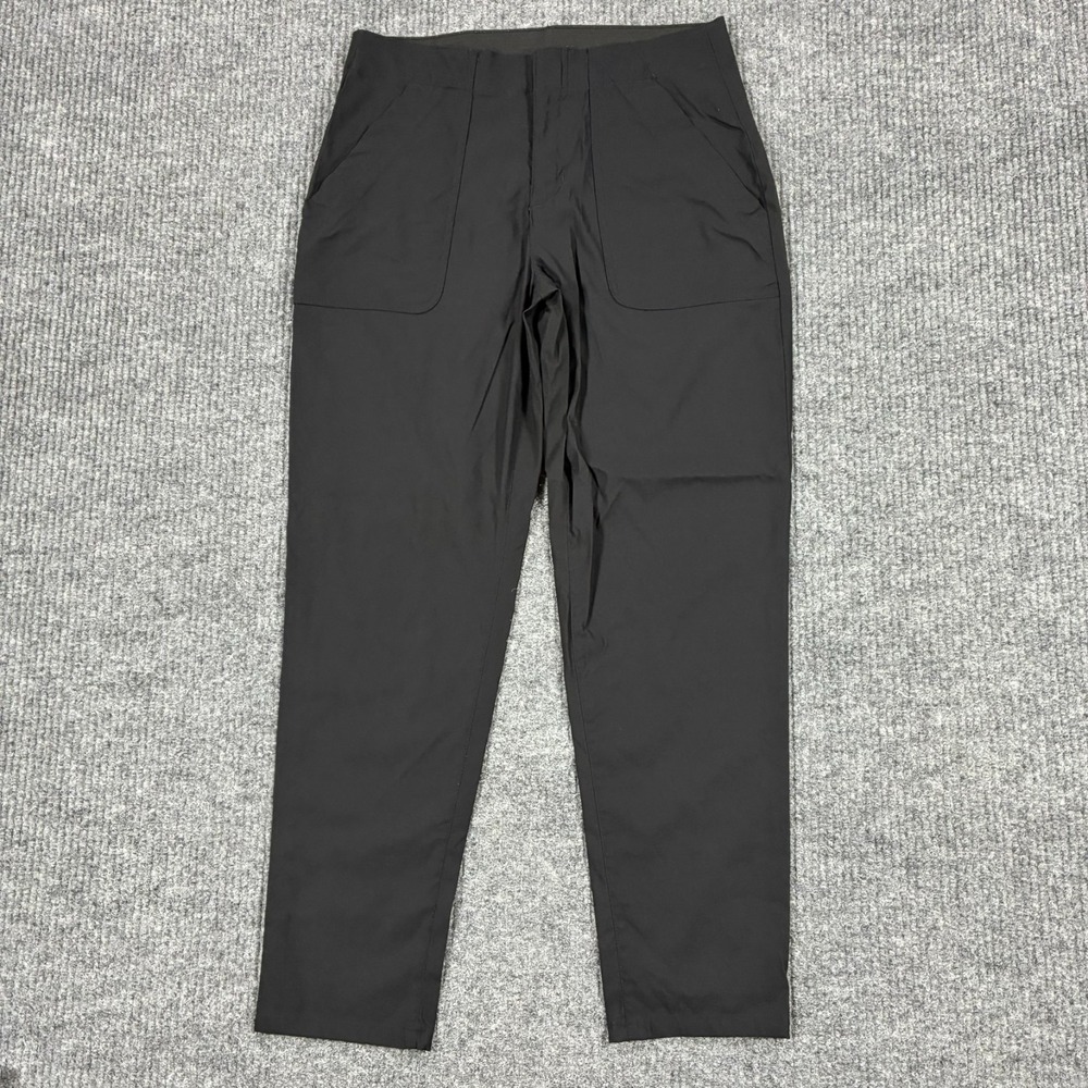 Eddie Bauer Womens Pants Size 6 Black Stretch Straight Leg Travel Outdoor